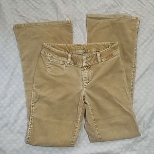 Silver corduroy pants